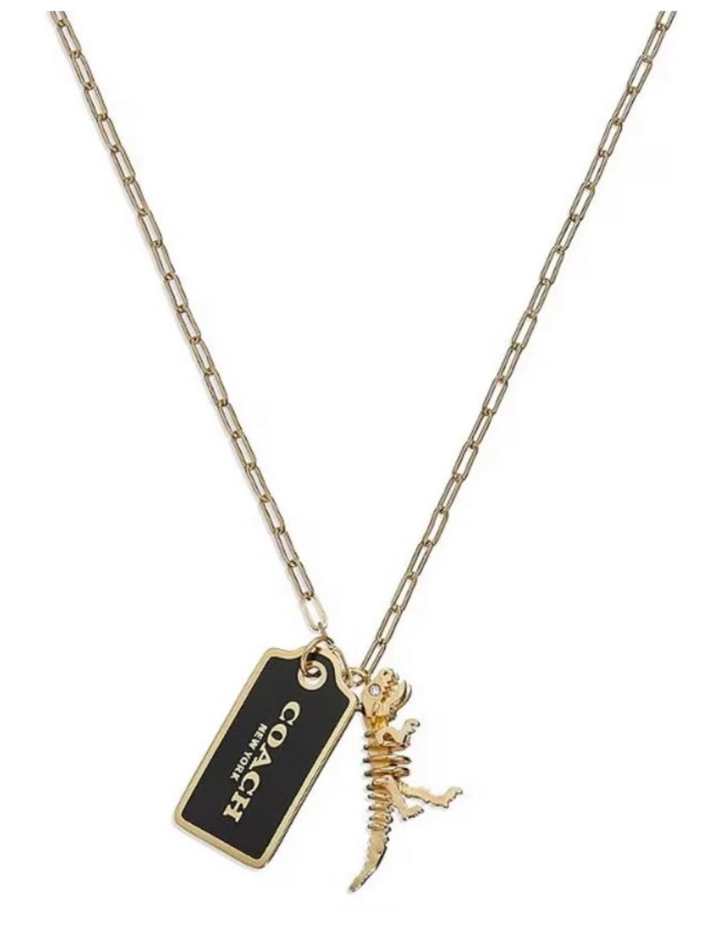 Coach Rexy Necklace,New!